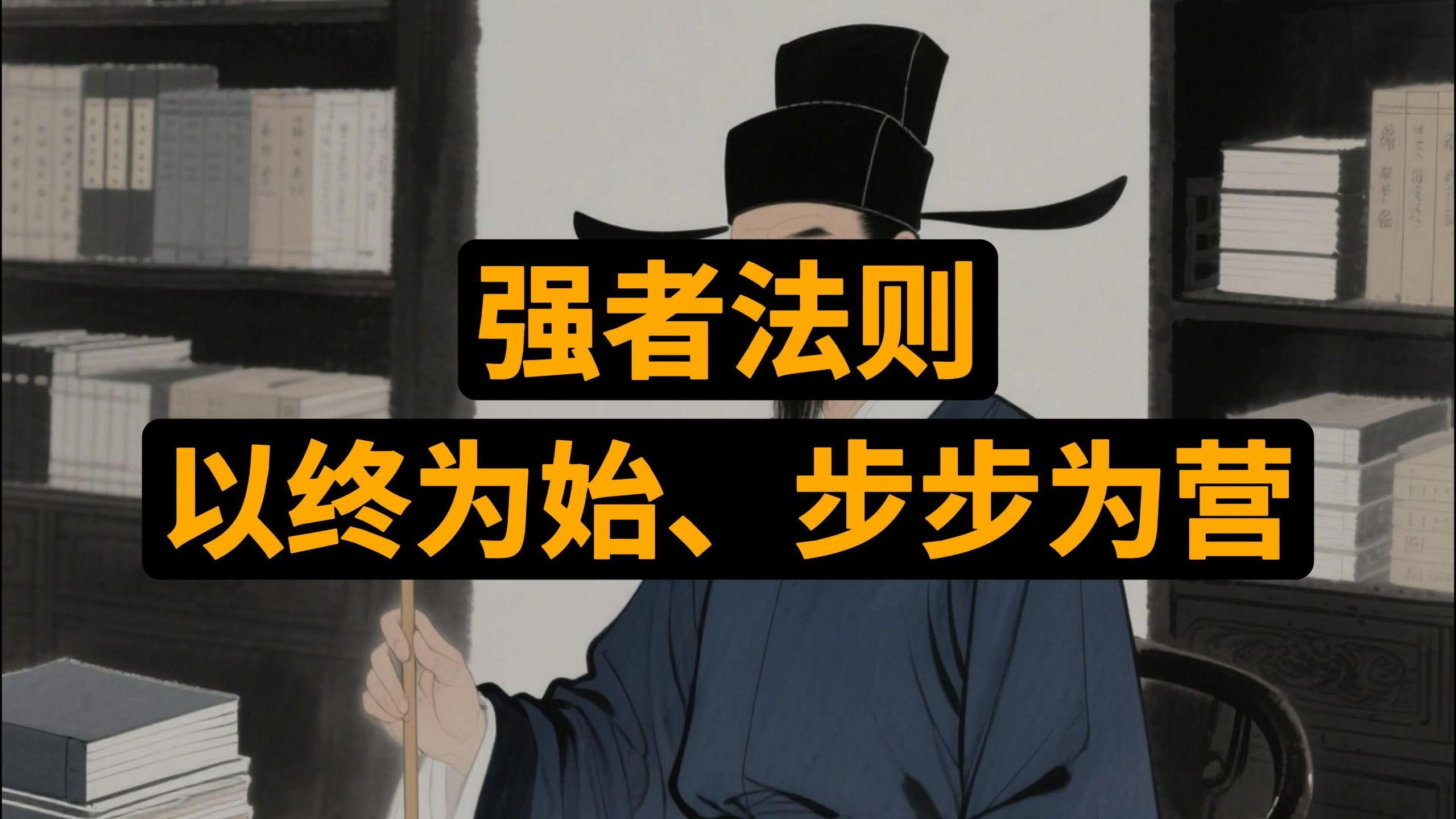 厉害的人，有个重要的能力，就是以终为始、步步为营