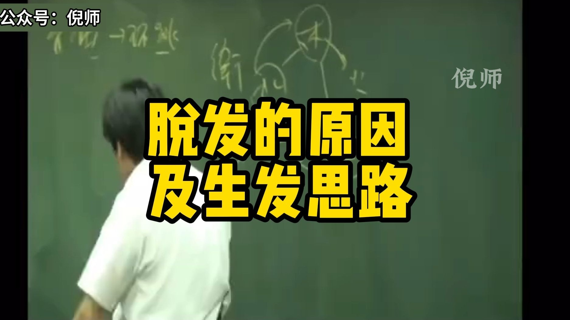 倪海厦：脱发的原因和治疗思路