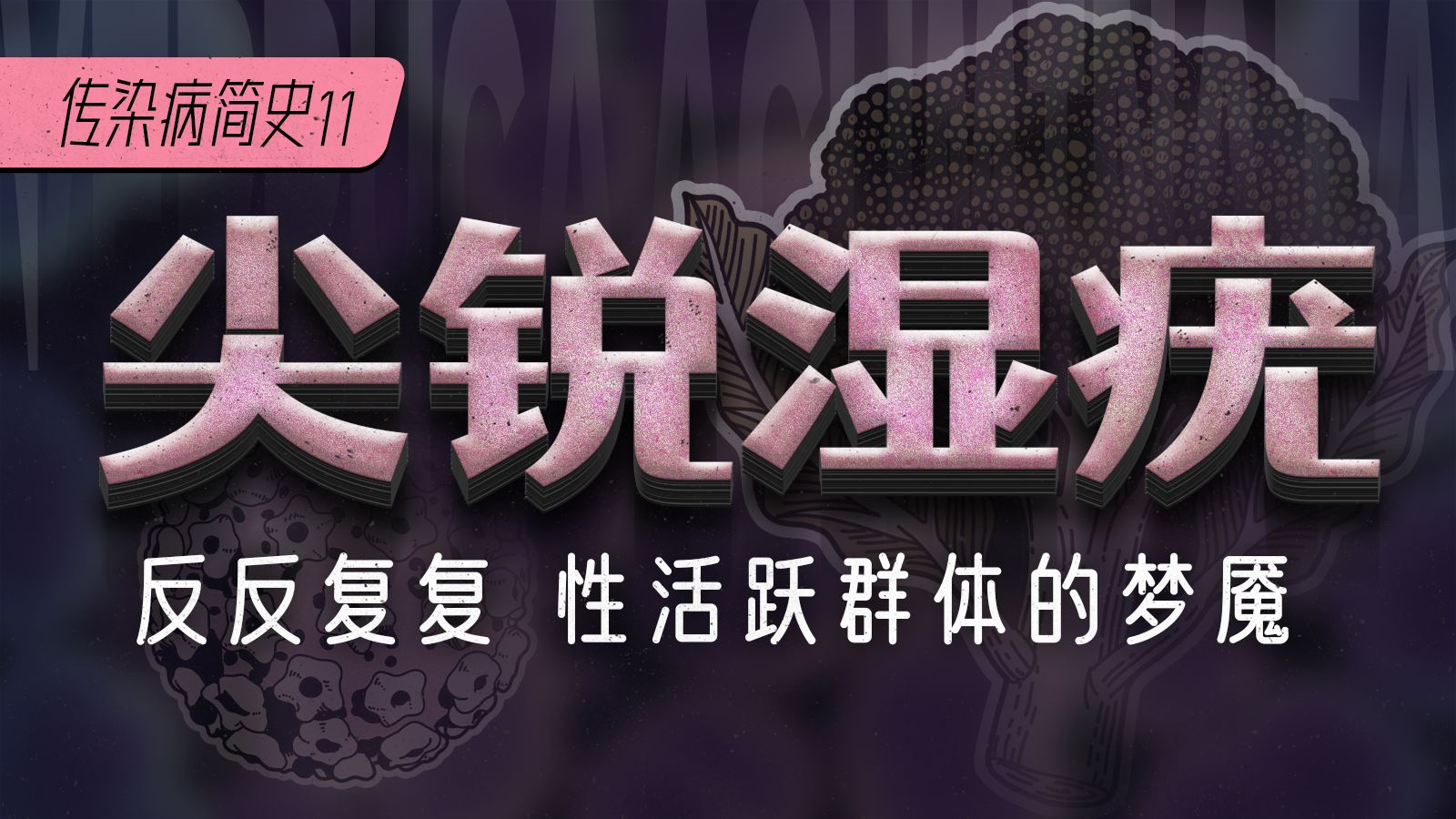 【传染病简史11】HPV：感染超3亿人！尖锐湿疣与宫颈癌的幕后黑手