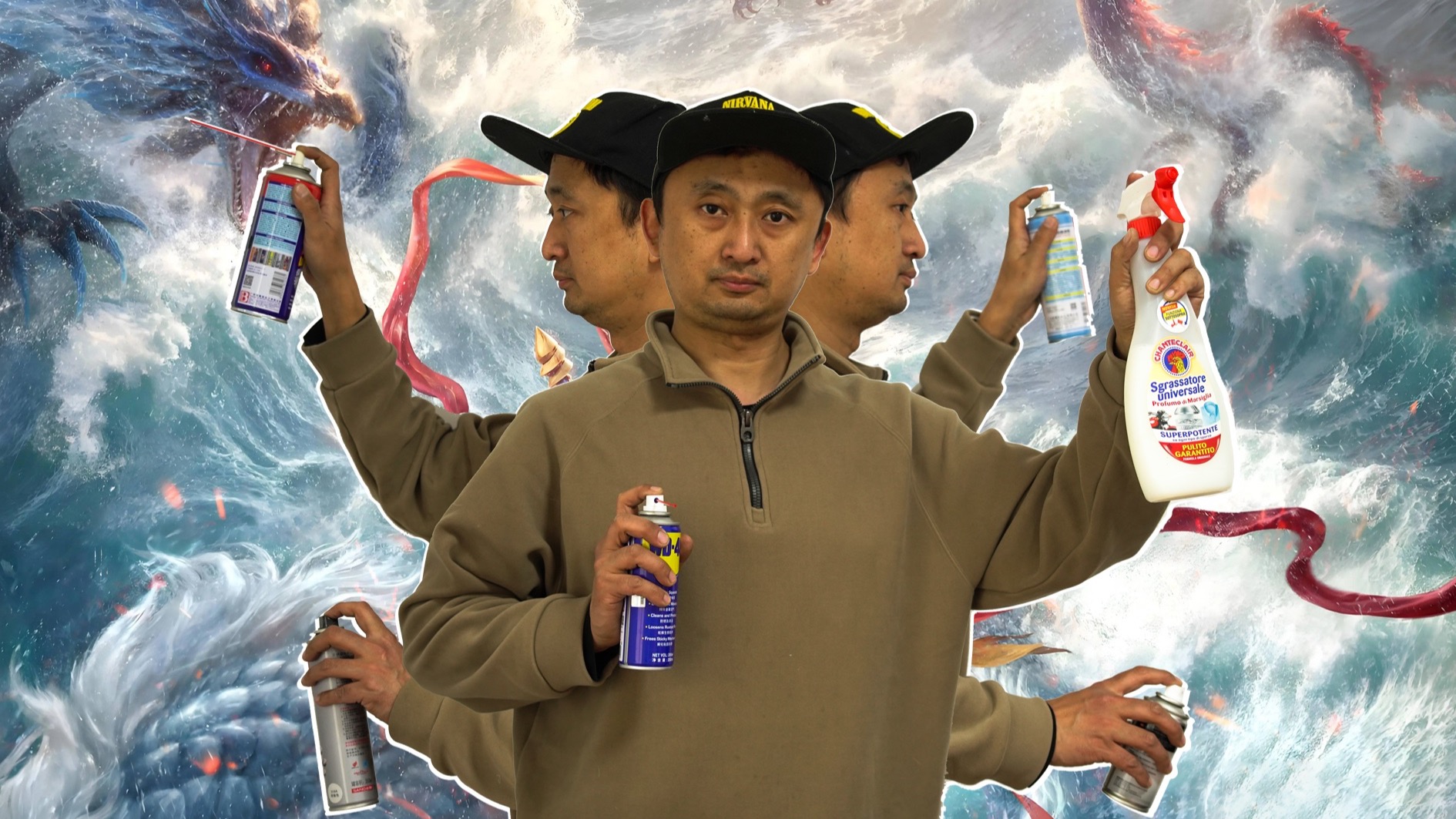 全网最狂清洁工500平大扫除 硬核清洁胶漆油锈！
