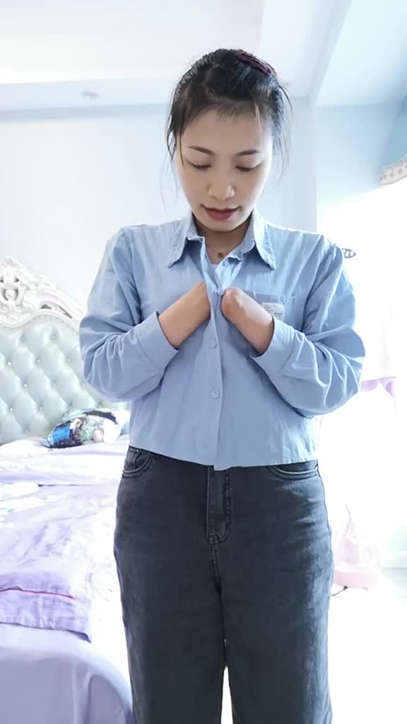 我是这样扣衣服的