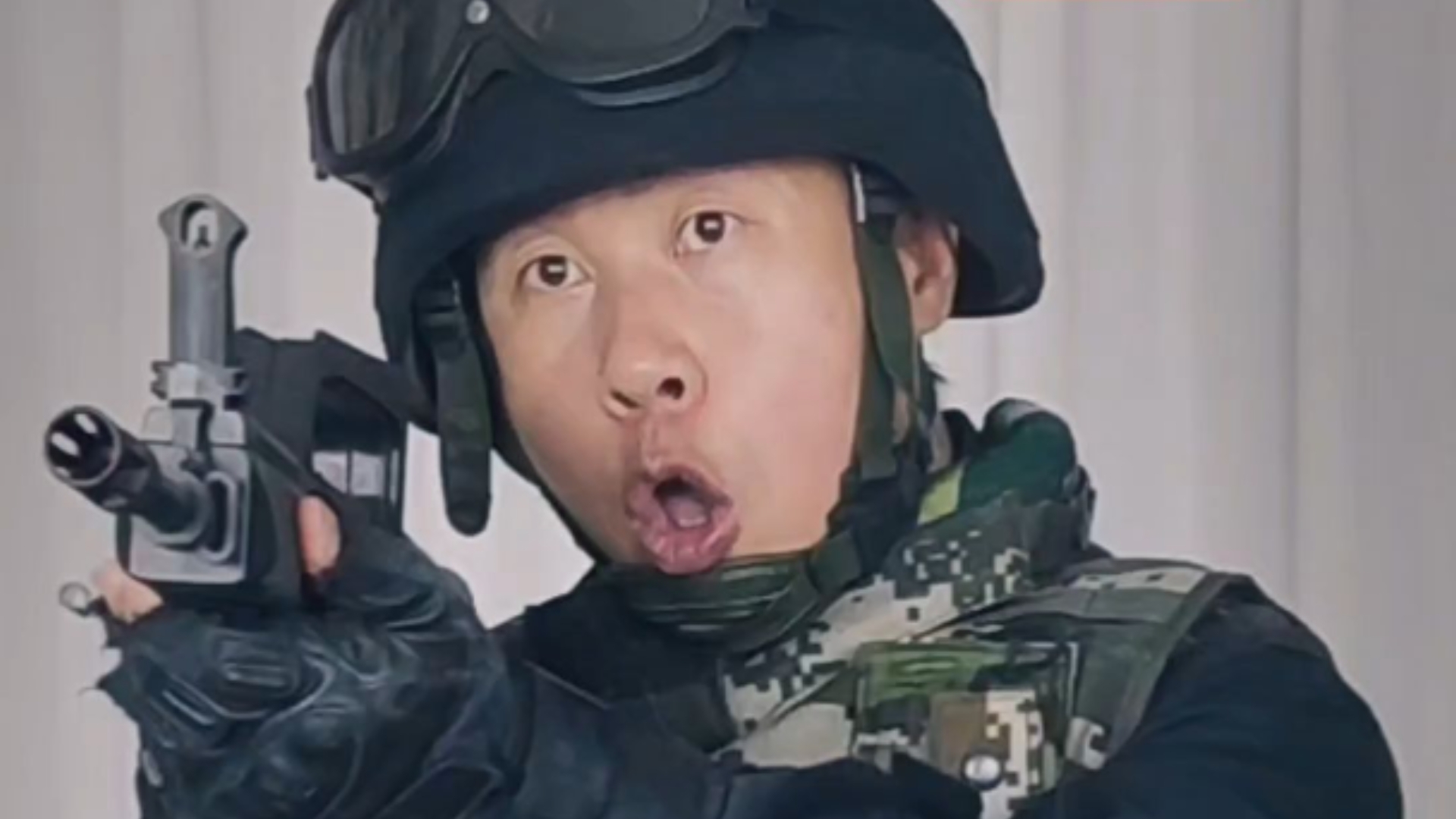 蛟龙突击队1:1兵人你见过吗？