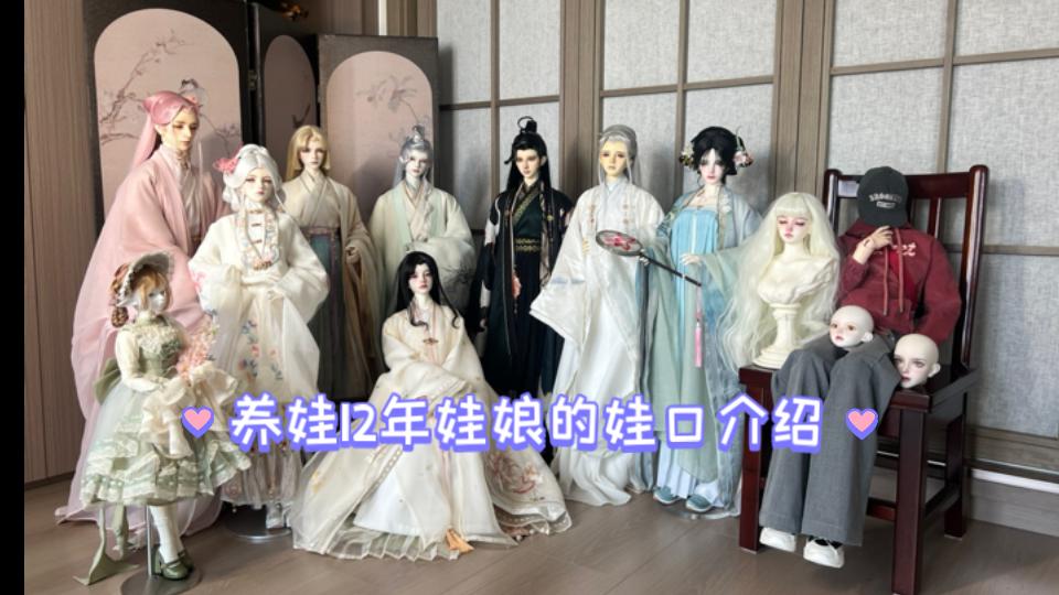 【BJD】娃口介绍｜十二年娃龄的娃娘家里的众多娃口们