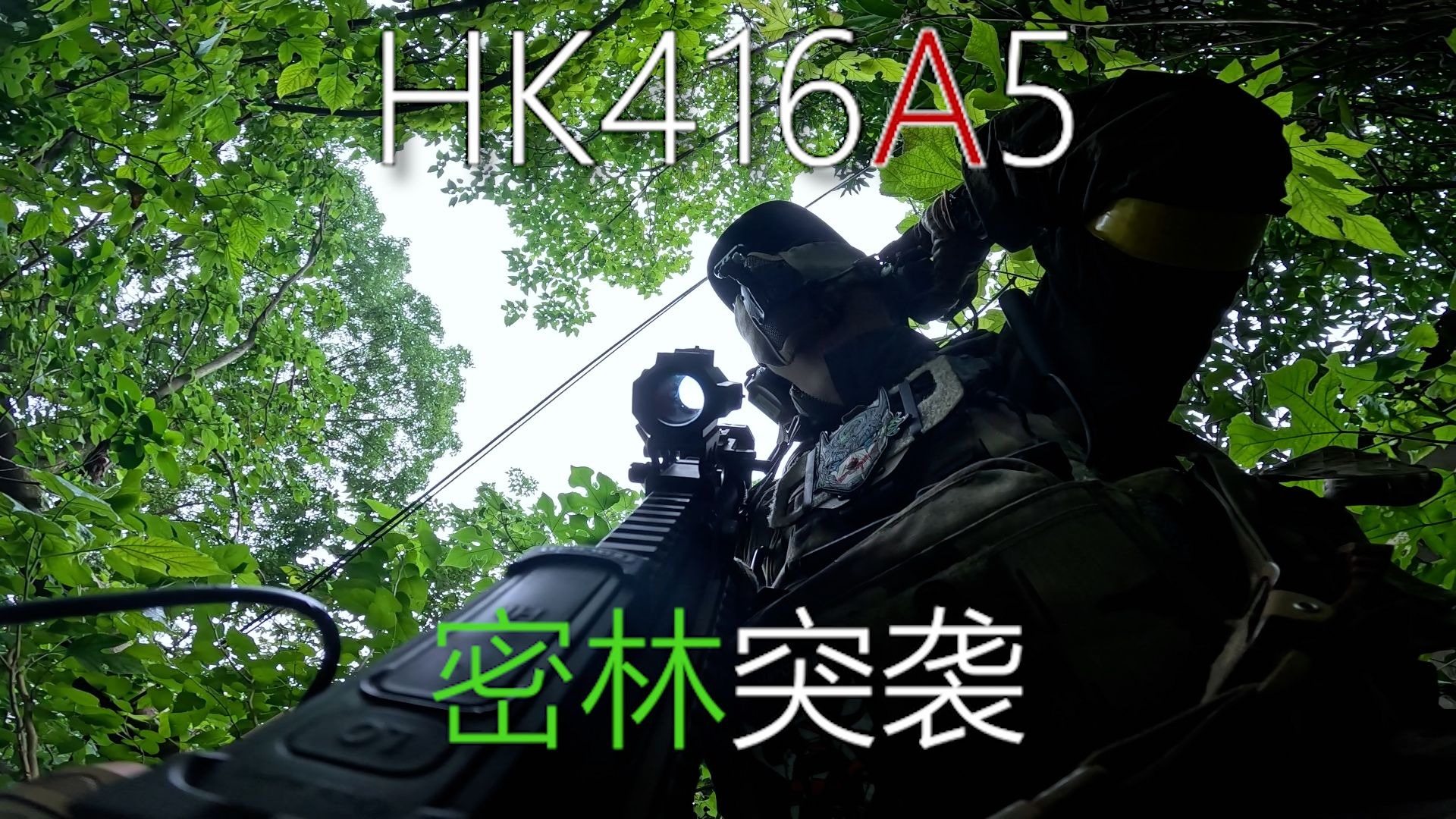 丛林幽灵！LDT HK416A5绕后收割