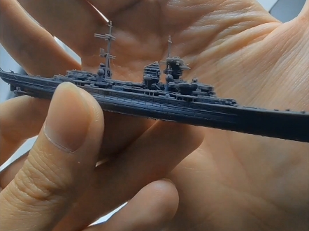 开箱旗鱼模型1/2000 新品巡洋舰