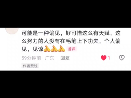 评论区好一些人都很想我写毛笔，那么，为什么我没有去写毛笔呢？