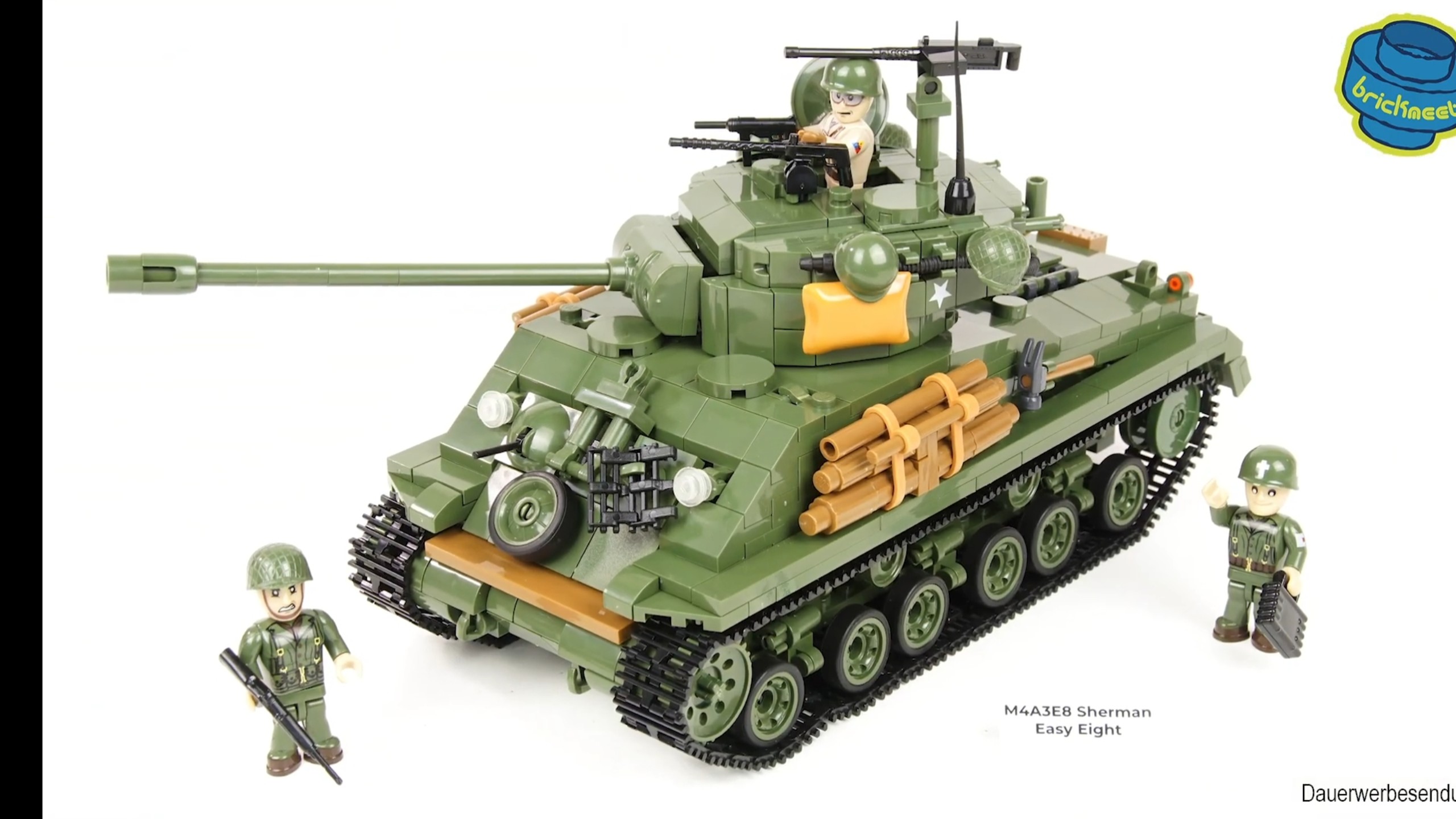 COBI 2533 谢尔曼M4A3E8积木拼搭