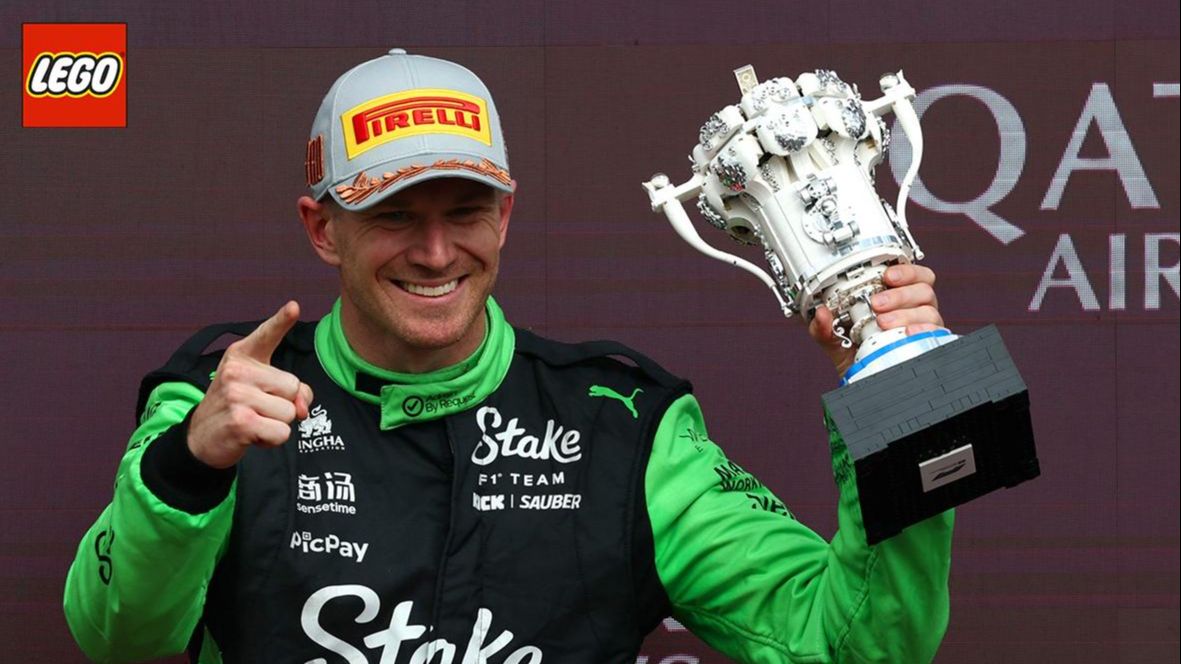 【有奖竞猜】F1英国大奖赛的乐高®奖杯，到底有多特别？