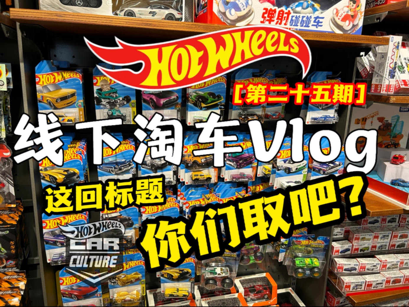 这回标题，你们取吧？线下淘车vlog [第二十五期] 哈姆渐渐让我感