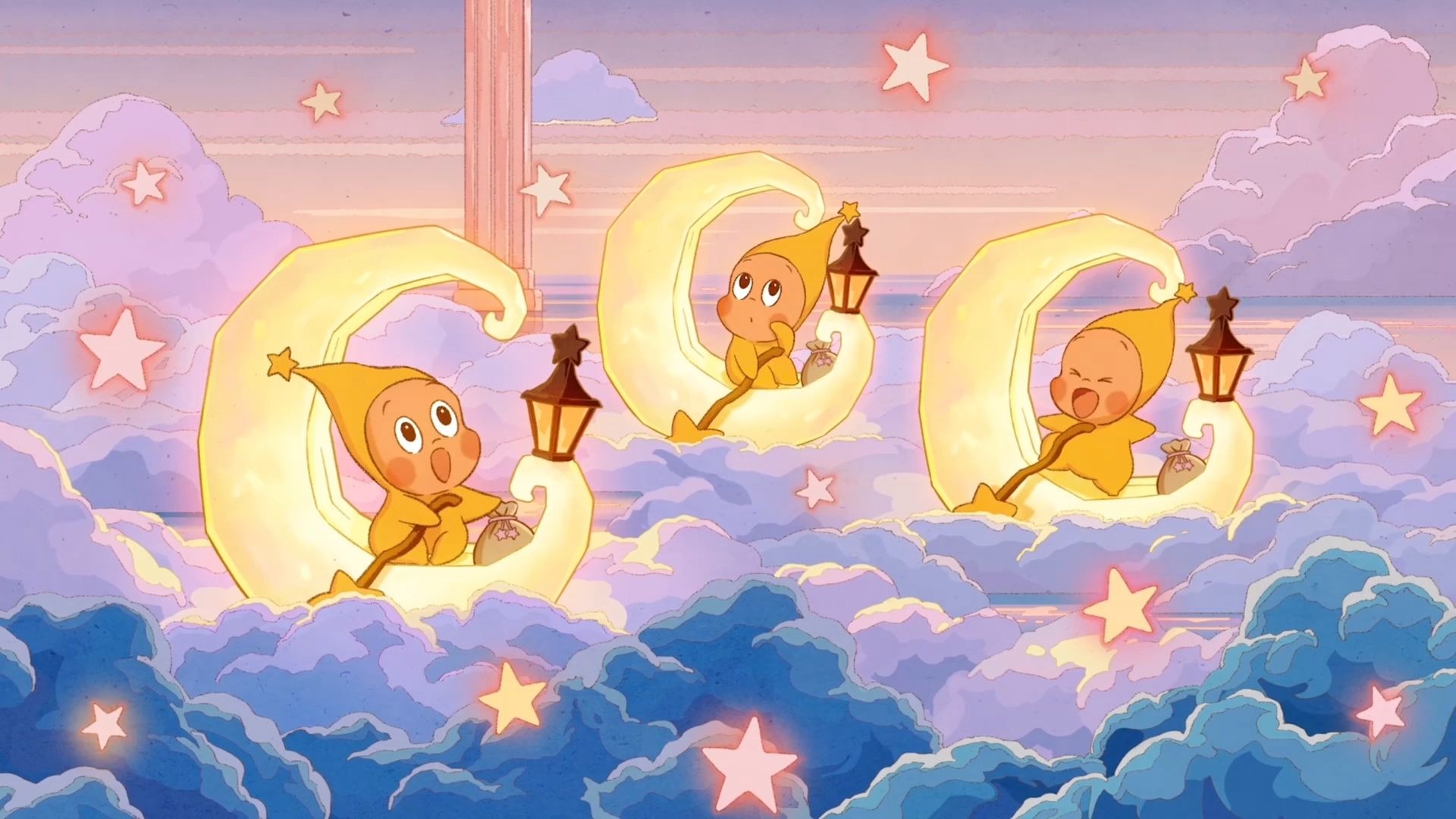 和星星人一起点亮黑夜