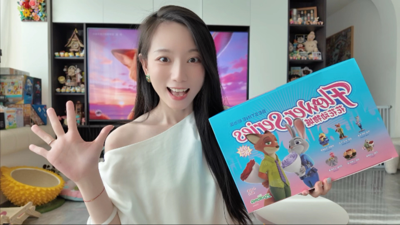 疯狂动物城盲盒就算了！竟然还有永生花！