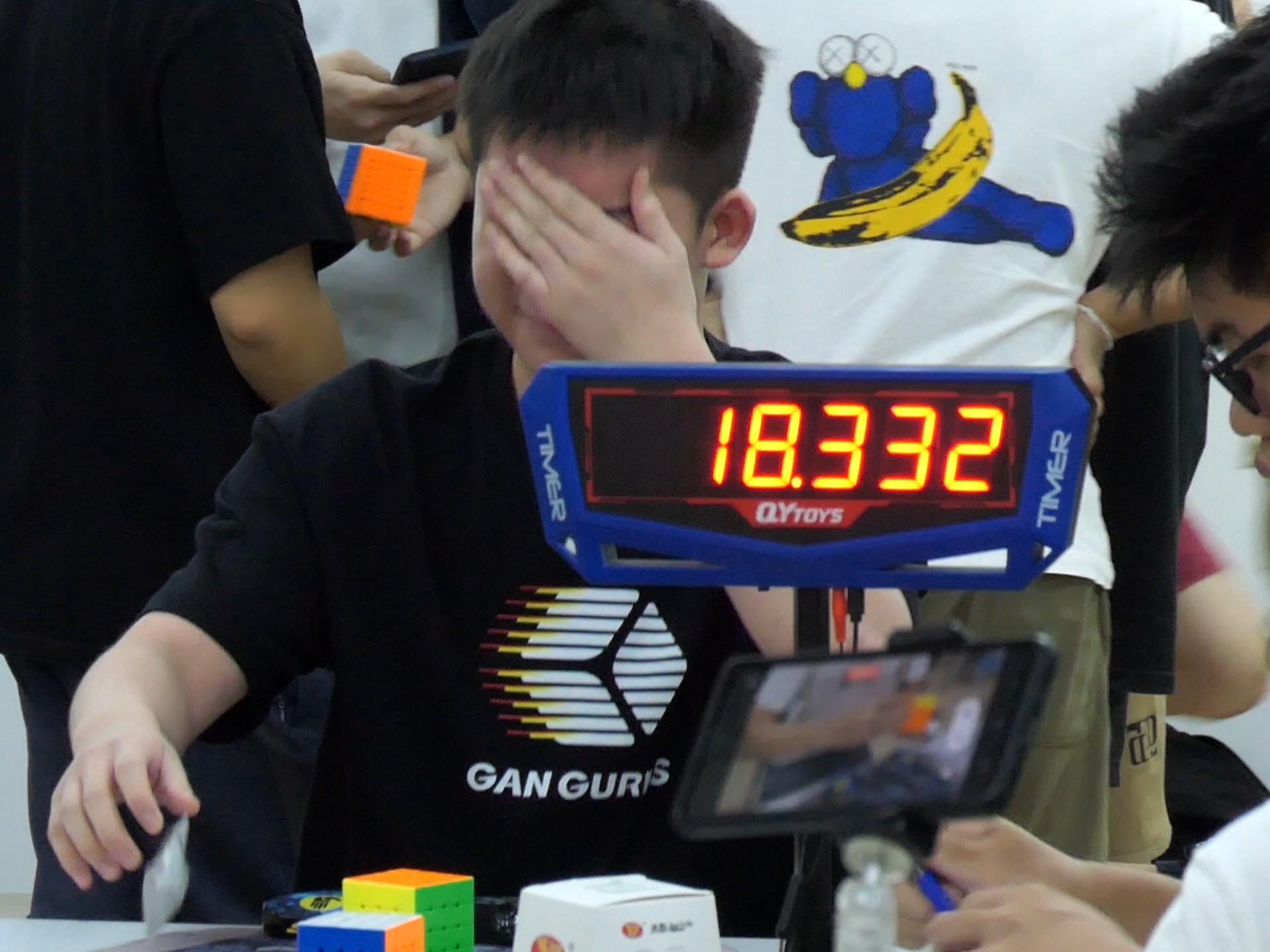 【四阶魔方单次18.33】许瑞航PR2 Singapore Independence Da