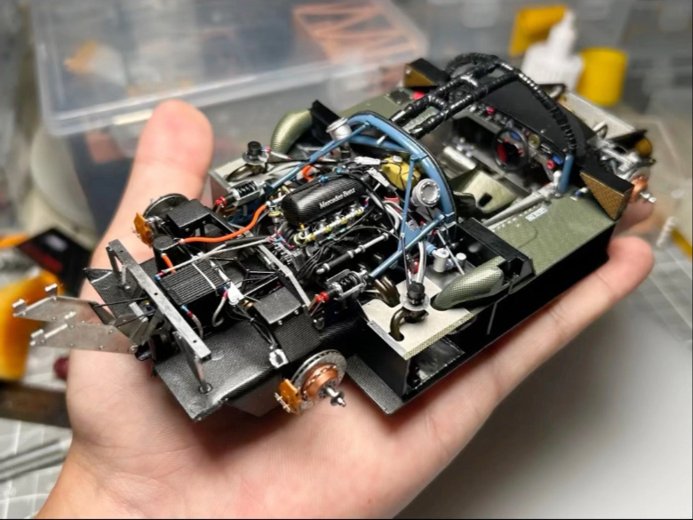 田宫1:24 索伯C9 骨架