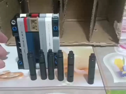 原创乐高枪威力测试