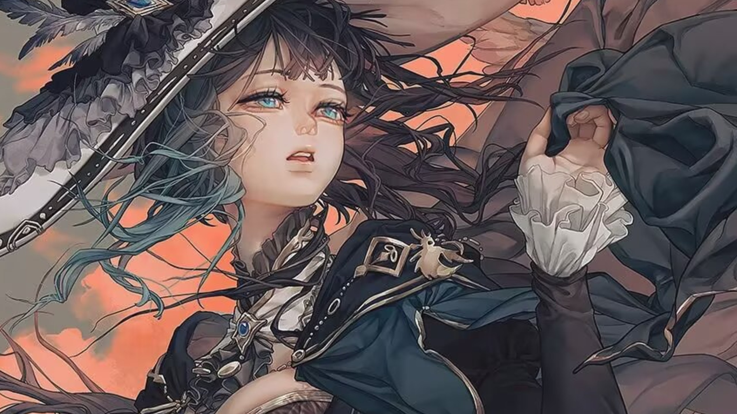 【绘画过程】晨昏蒙影