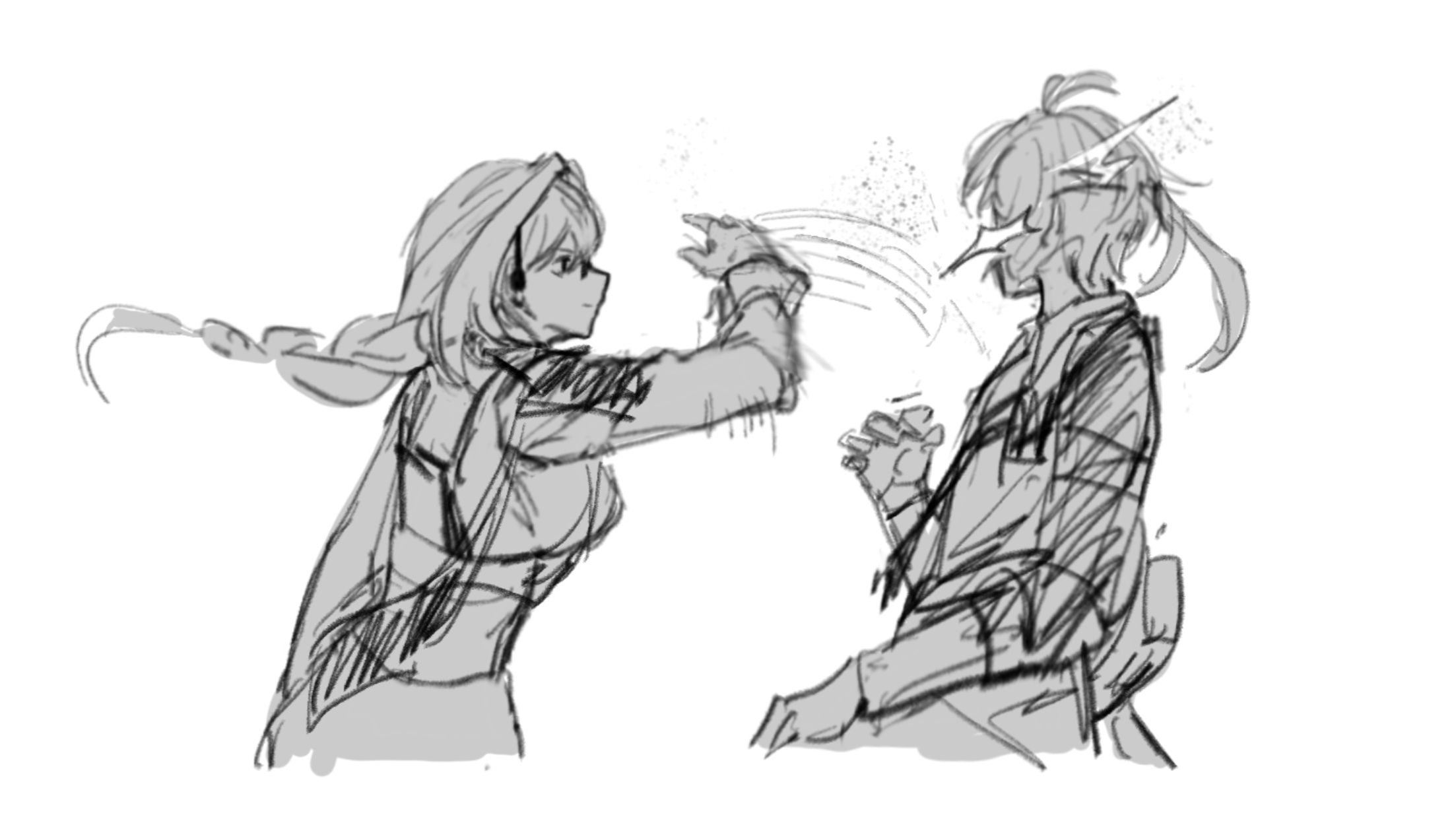 【绝区零/分镜练习】换我我也扇你