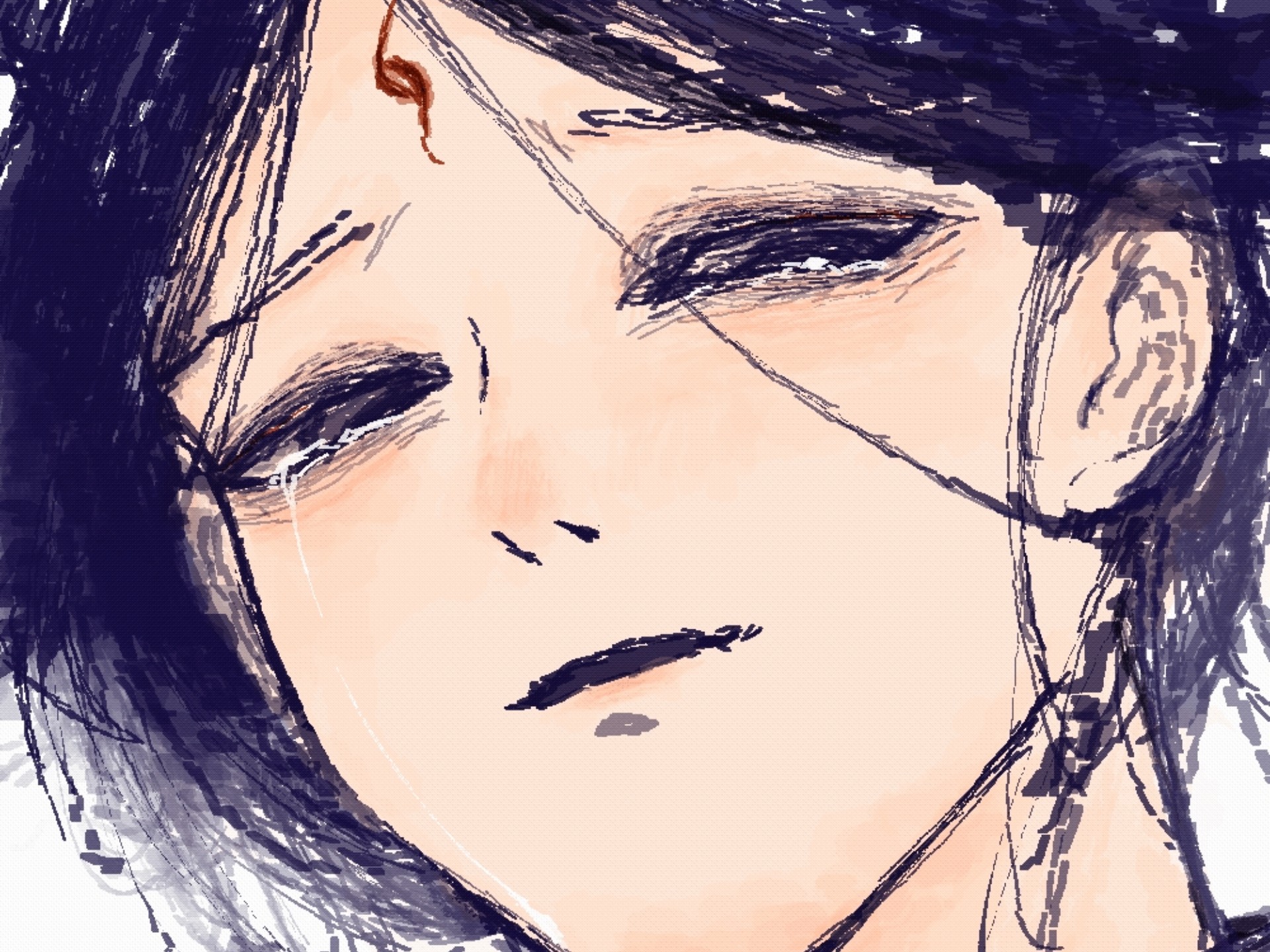 画世界Pro抖动笔刷真的太好用了你知道吗还有真的很适合阴阳