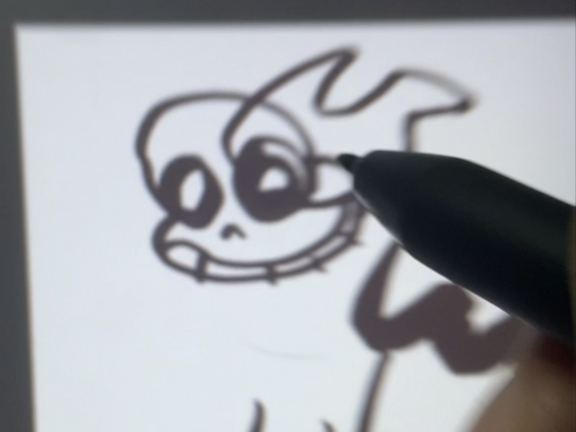 每一笔都有声音反馈，但是sans