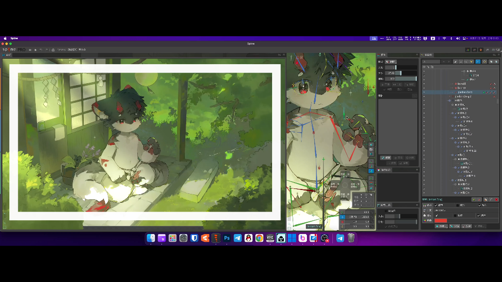 明天要开始做场景透视了