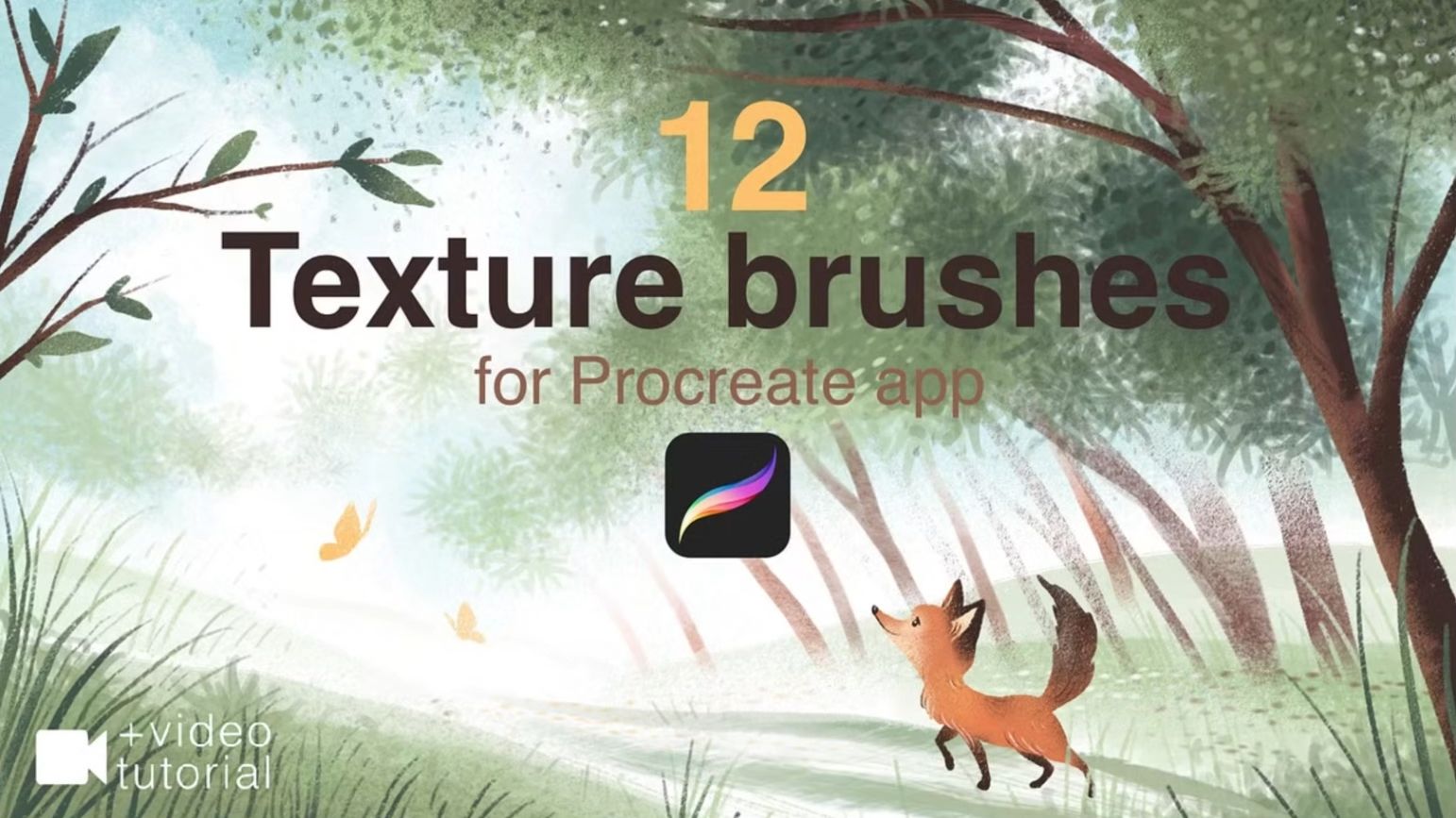 【Procreate】12款高效质感纹理笔刷 助您轻松绘制惊艳纹理作