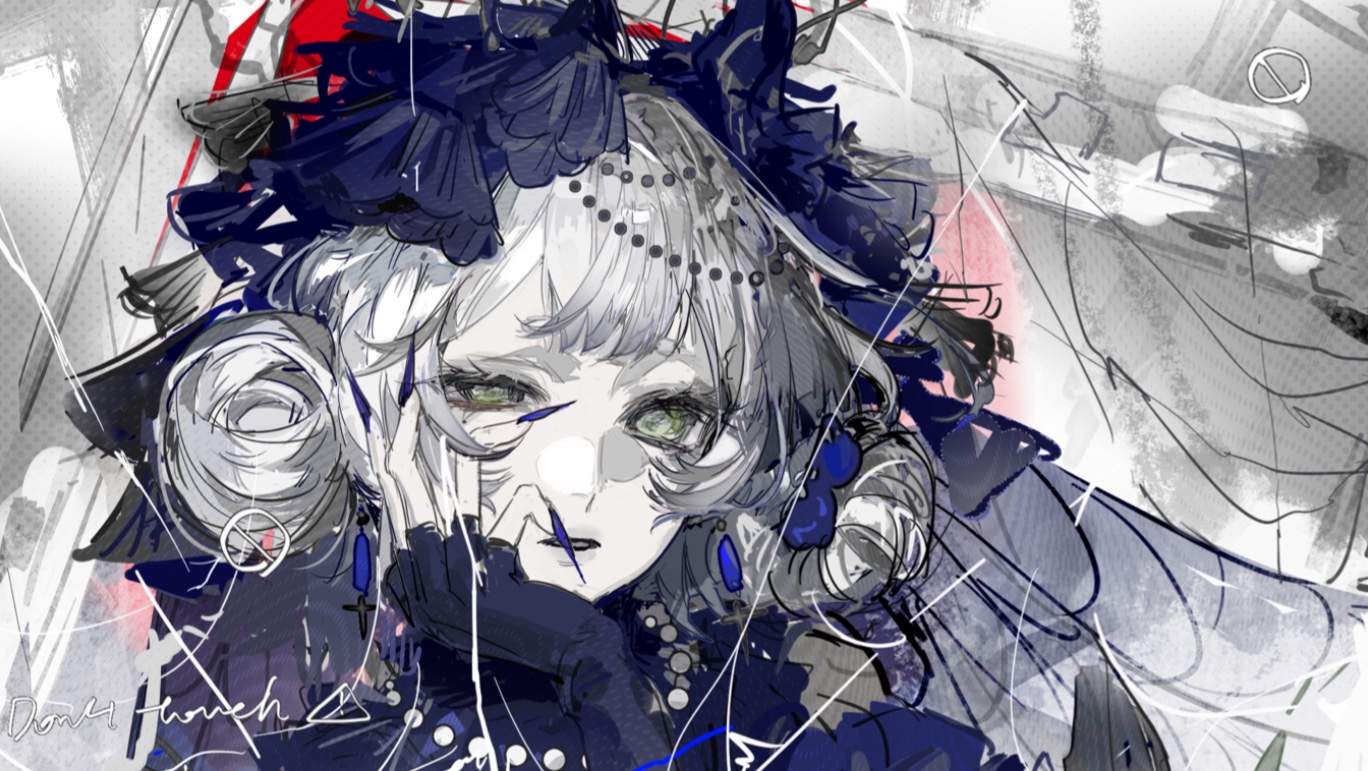 【sai2/板绘】240的稿绘画过程