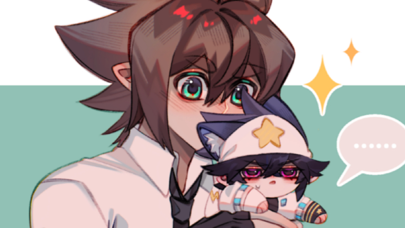 【procreate/凹凸安雷】狮子猫超级猫条形态！