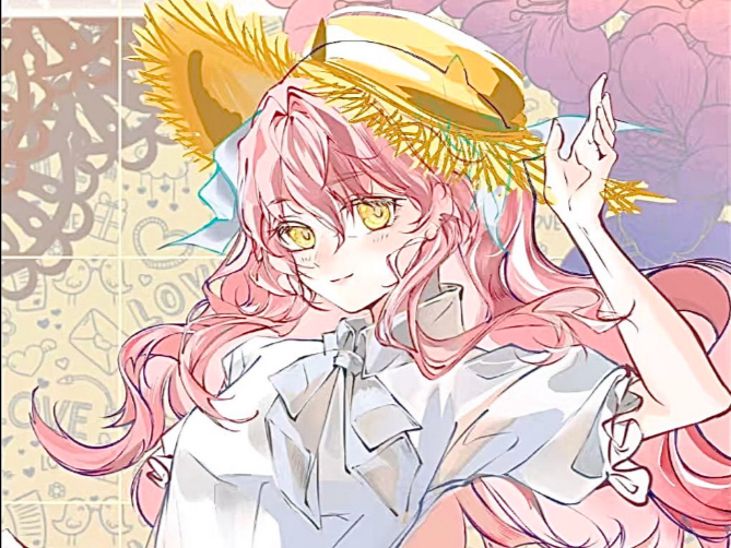 搬一下之前给朋友画的，算是第一张板绘的成品（太不容易了