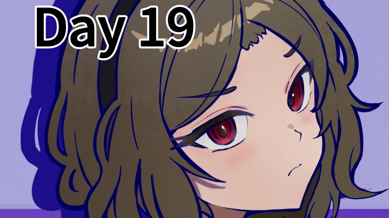 【百日绘画】Day19 傲娇的海老塚智小姐(绘画过程）