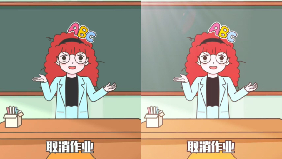 看动画学画画；同学们最近考试都是满分，这其中会有怎样的蹊跷呢