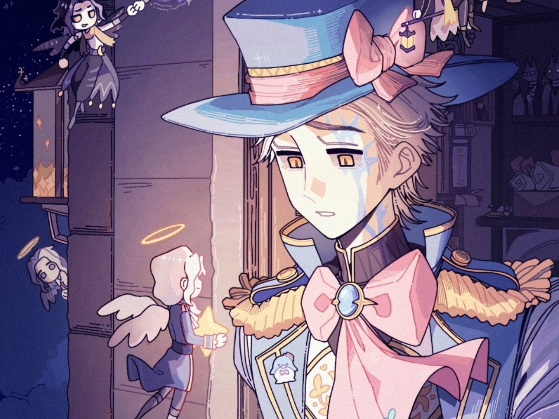 （闪光注意）✨✨隐士绘画过程