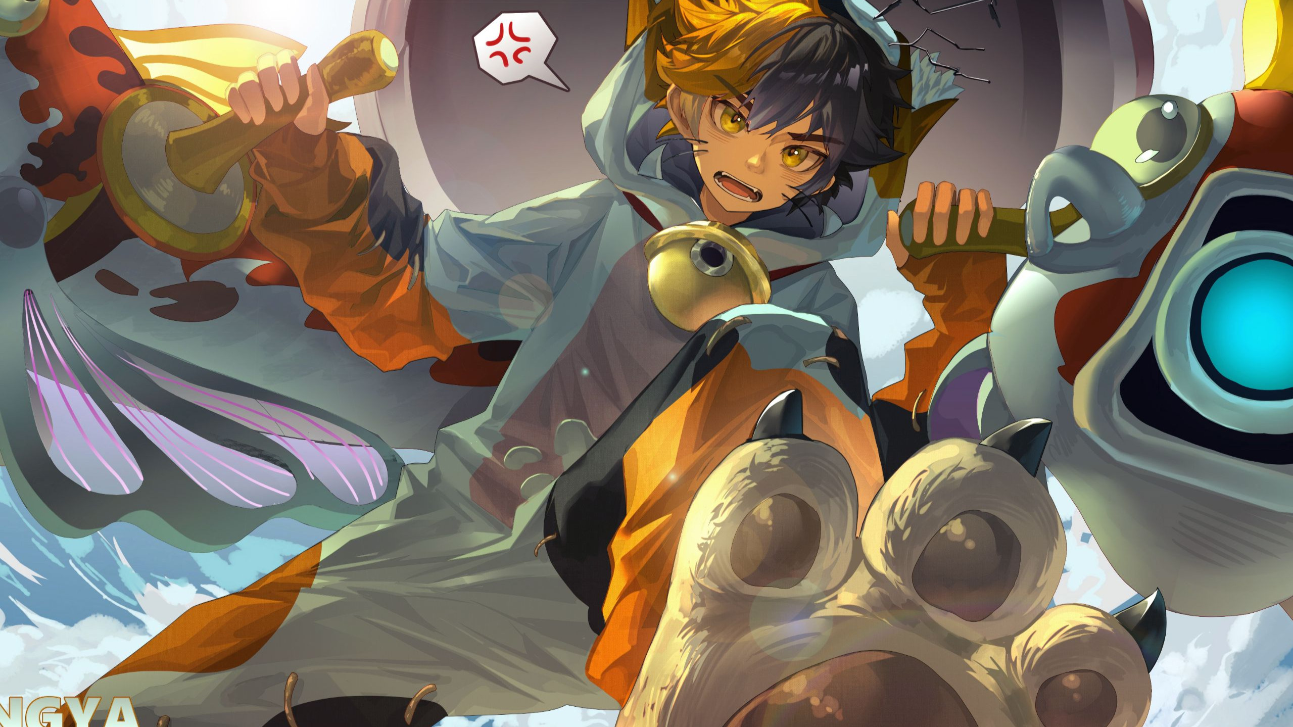 画蒙犽但是全程不摸鱼