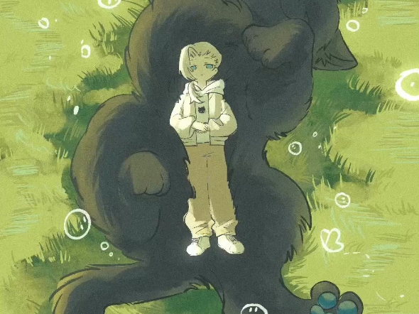 师姐，你可以躺在猫宽阔的肚皮上