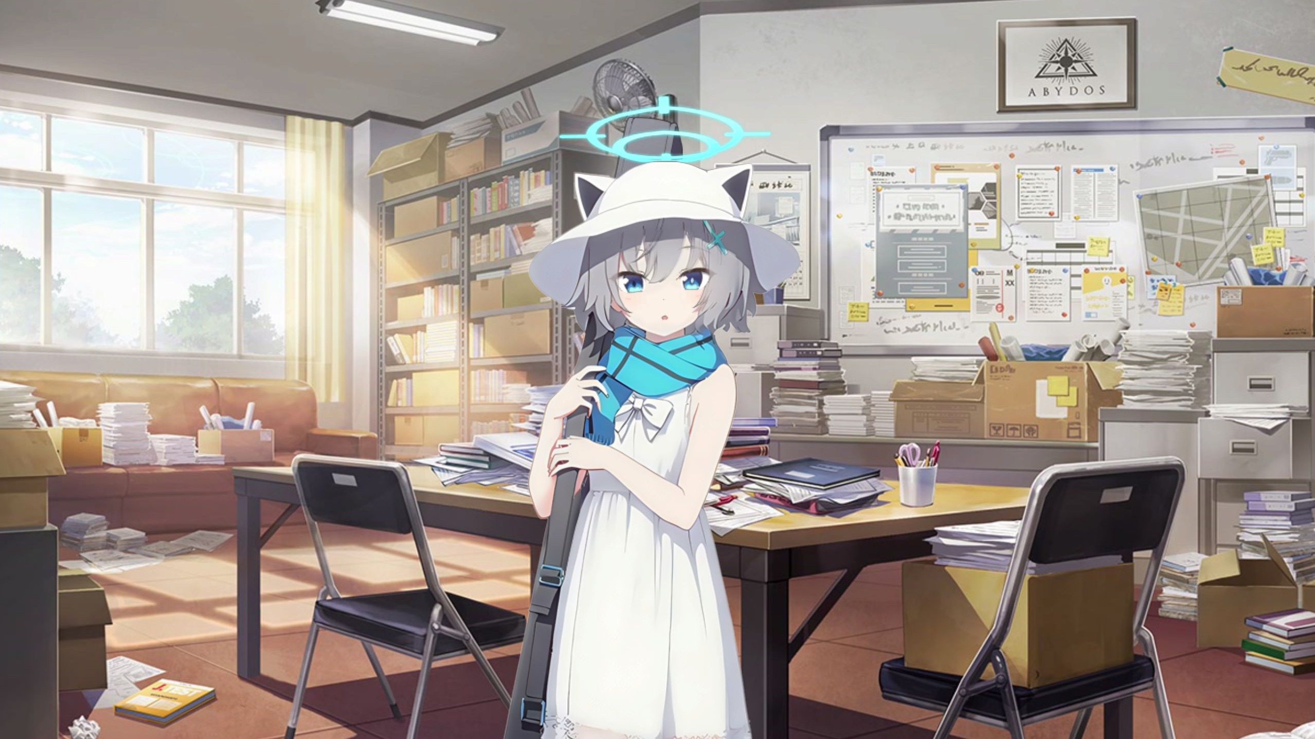 【蔚蓝档案|骨骼分享】砂狼 白子（一年级 常服）