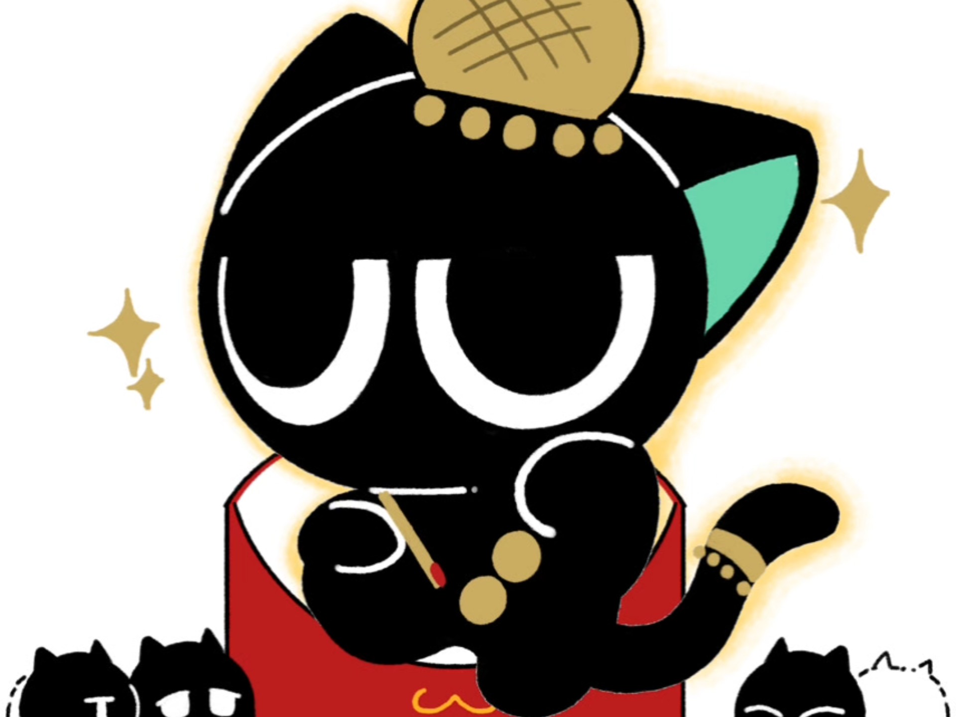 都是黑猫凭什么小黑不能当苏丹！