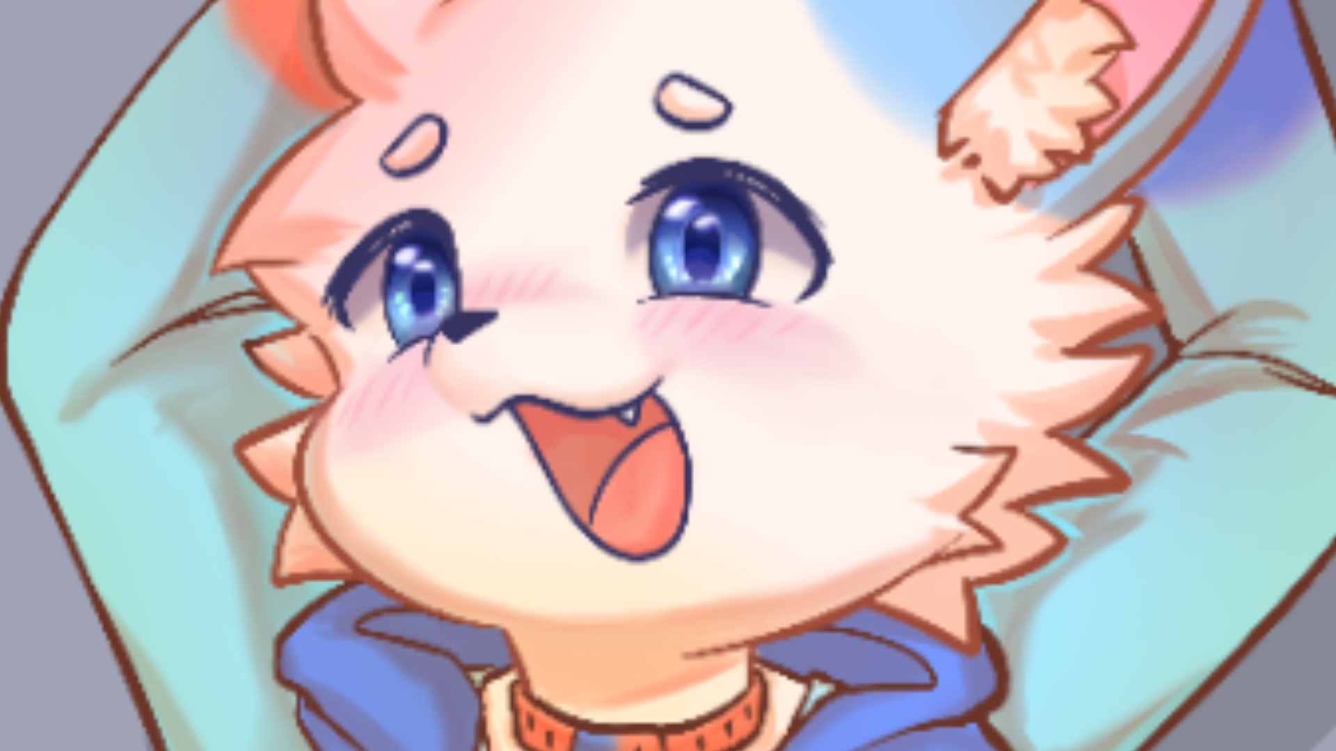 【绘画过程】毛毛毛毛挠毛毛嘻嘻嘻嘻