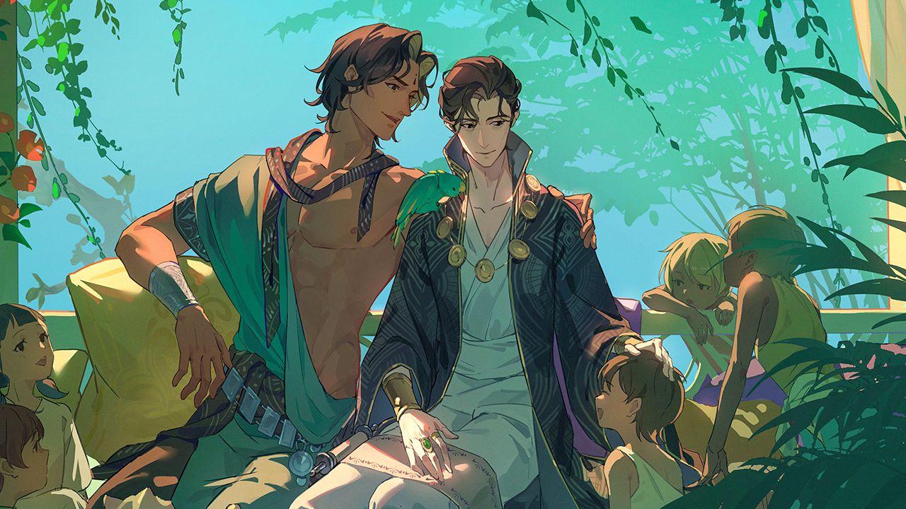 【绘画过程】来夏日的苗圃看看吧