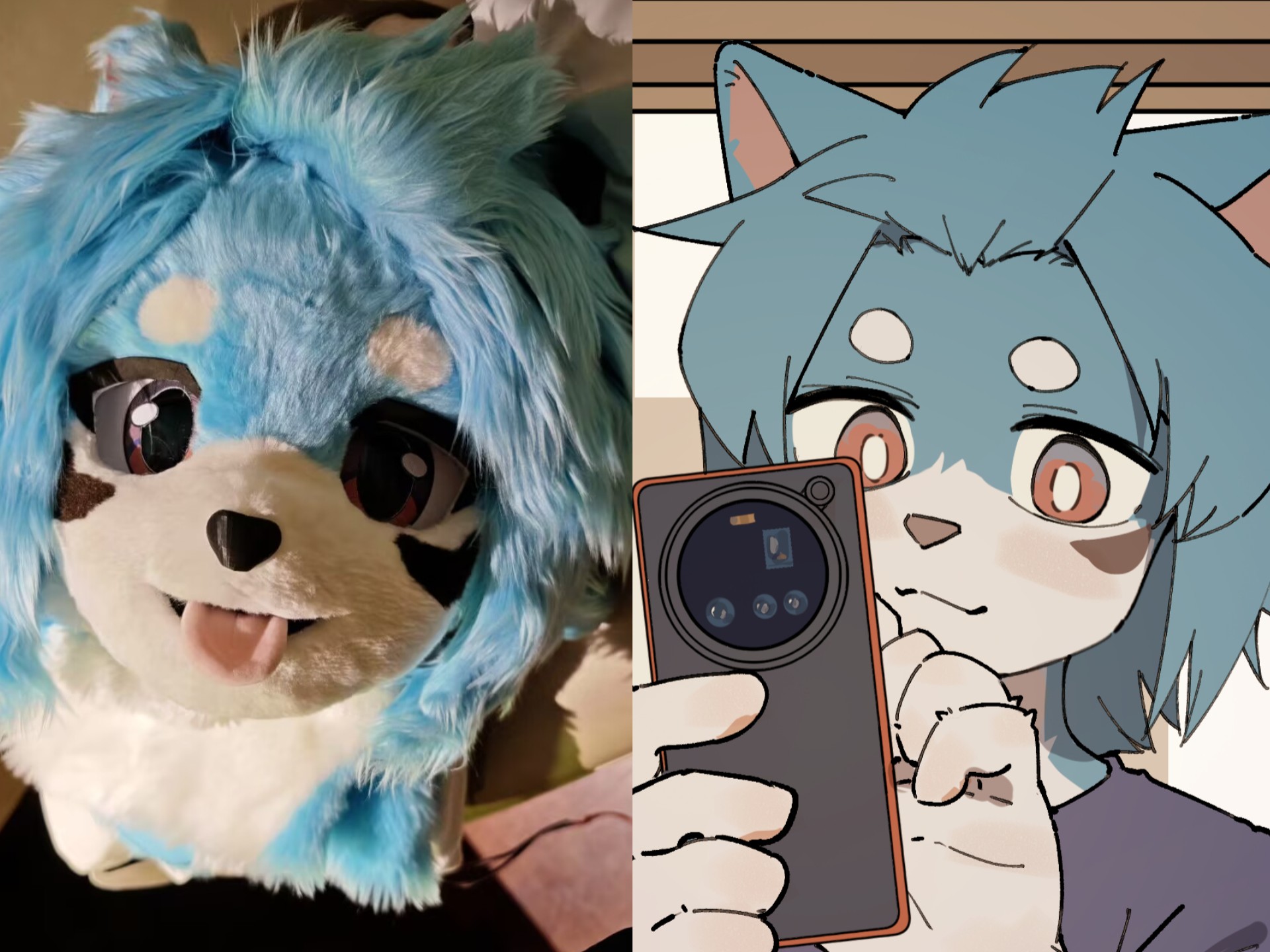 好像把刘海撩上去也挺可爱的