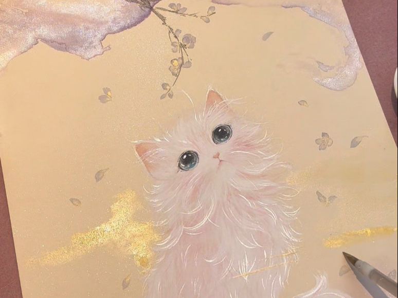 听说你想看发光的小猫？