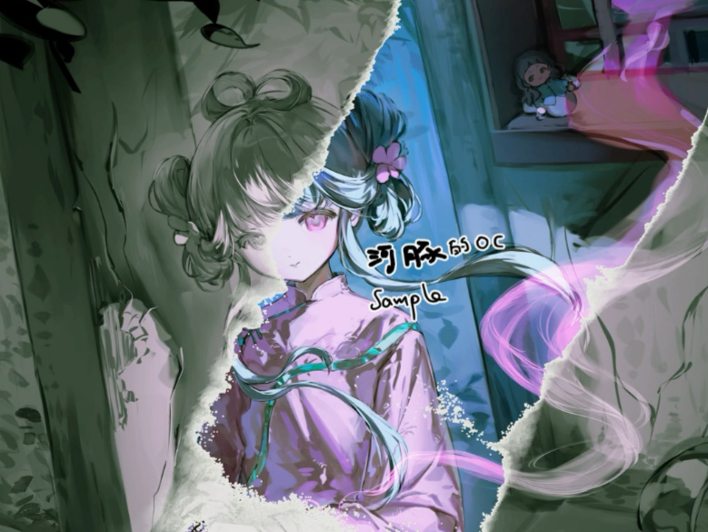 【绘画过程】夏天看女鬼有没有凉快多了