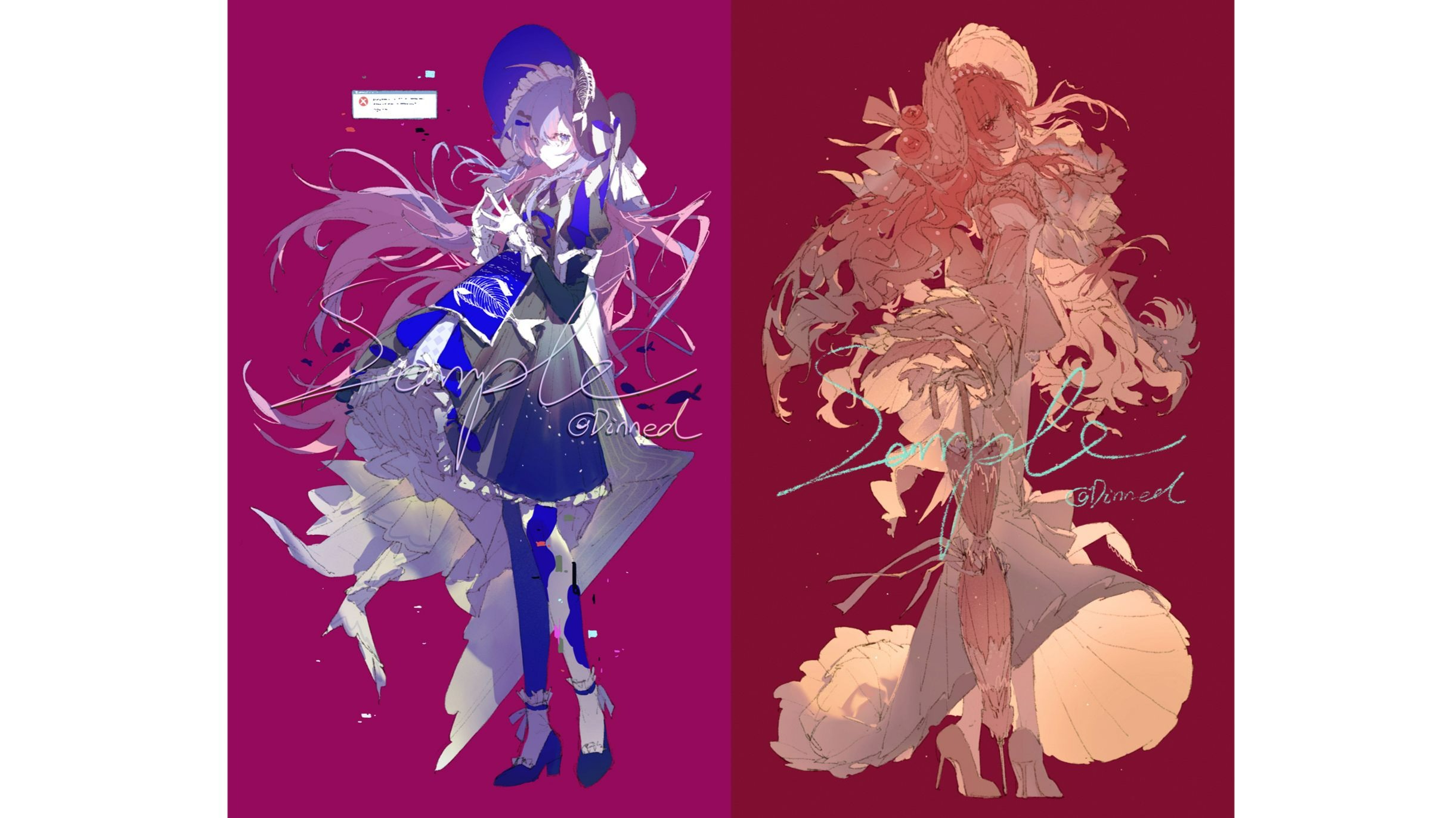 【procreate】摸鱼立绘❸