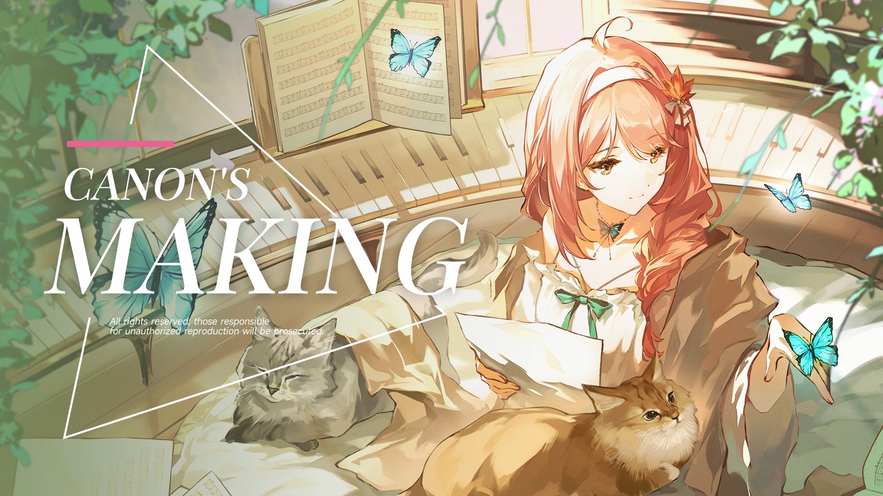 【绘画过程】INFP小蝴蝶的午后 | Akie秋绘收藏集插图