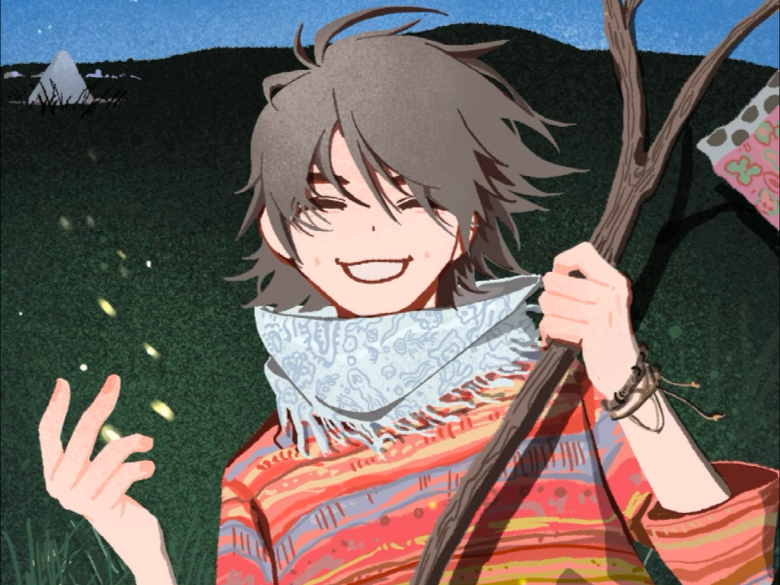 【映an】风好大 你别被吹跑了