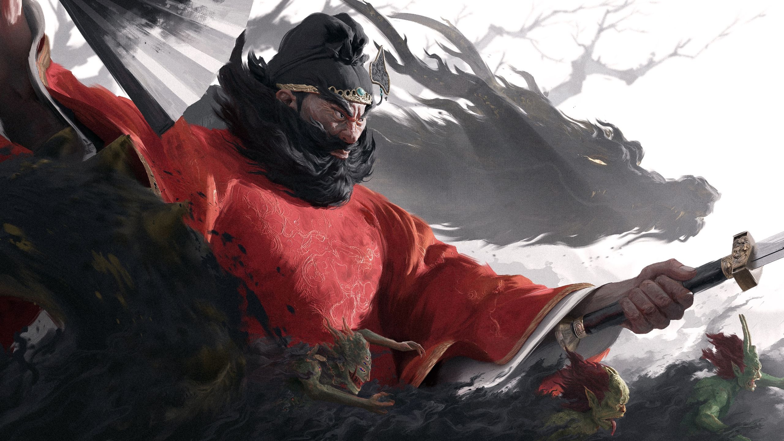 来看看我画的钟馗吗？