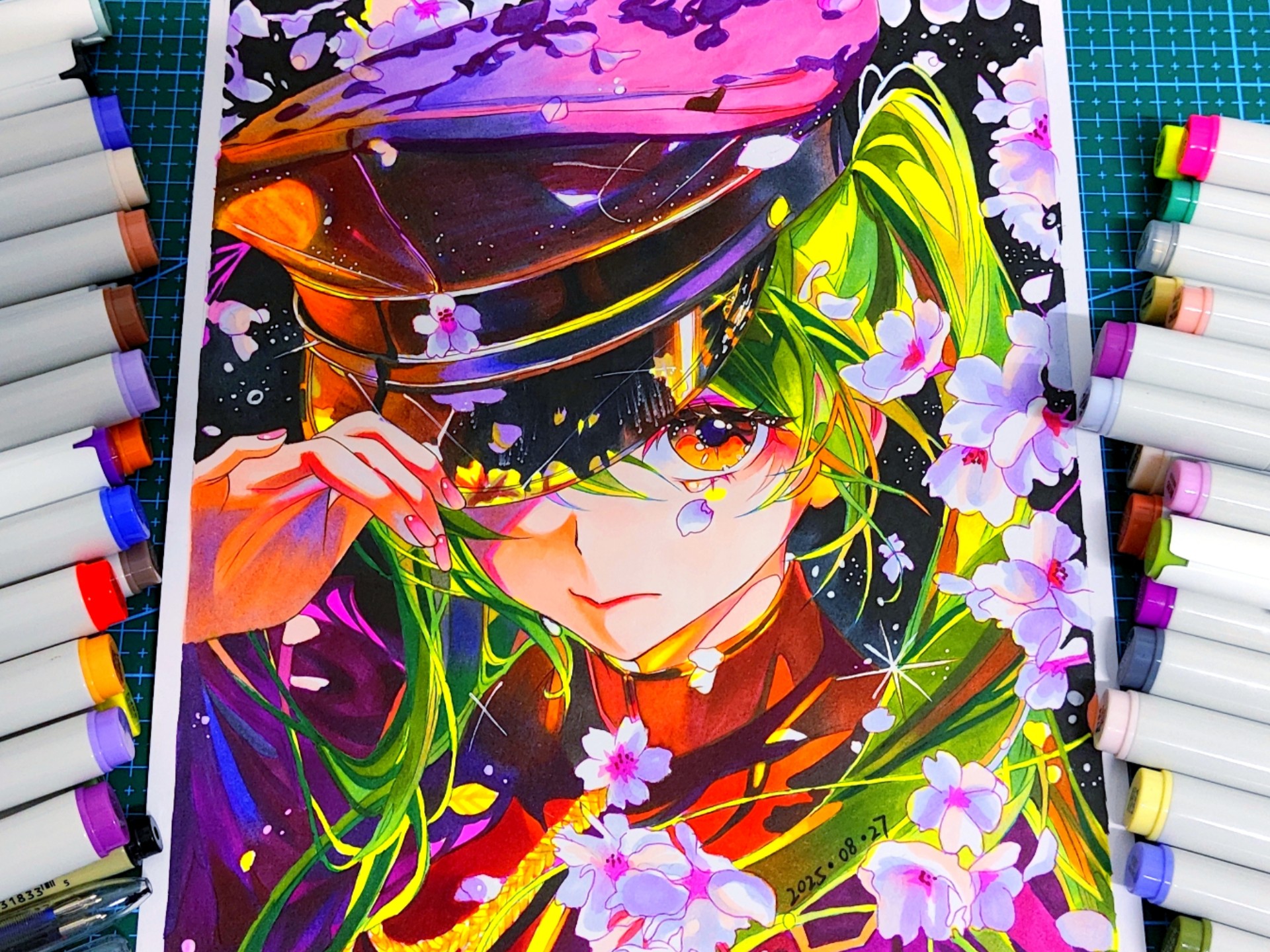 ＃miku  18周年啦，生日快乐~