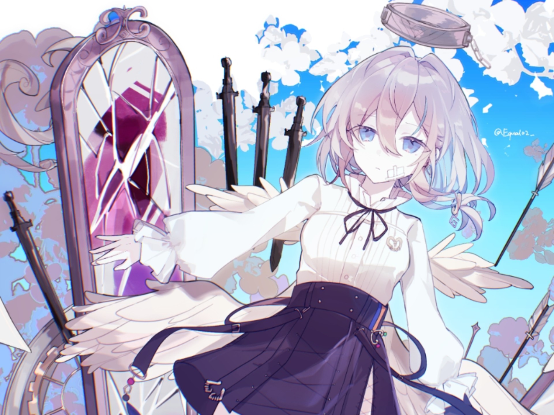 【Arcaea/绘画过程】慈悲/尼尔