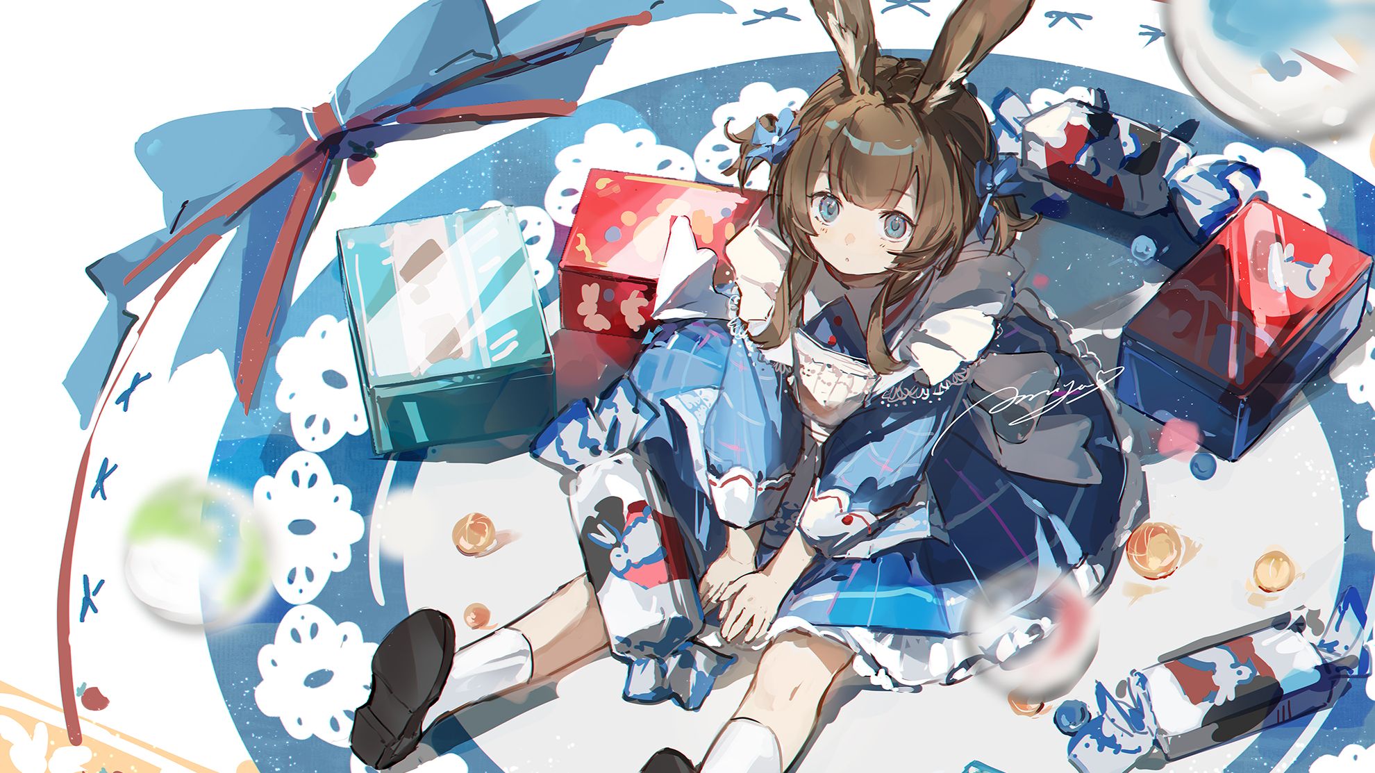 【绘画过程】兔兔糖兔兔糖~