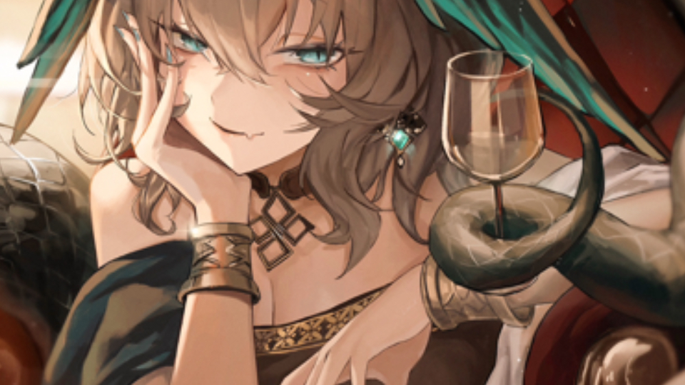 【明日方舟/霍尔海雅】博士，来一杯吗