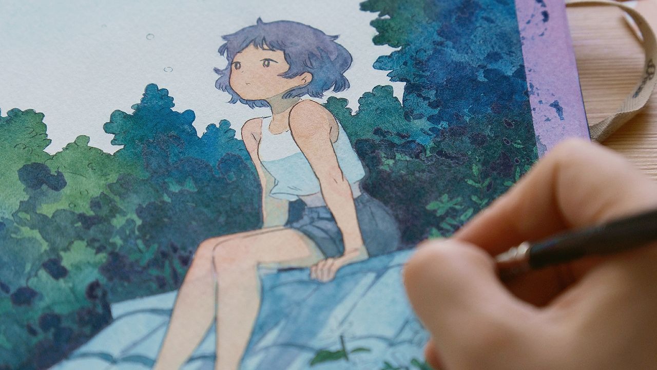 新鲜发布 | 等待来自远方的讯息 | 沉浸绘画