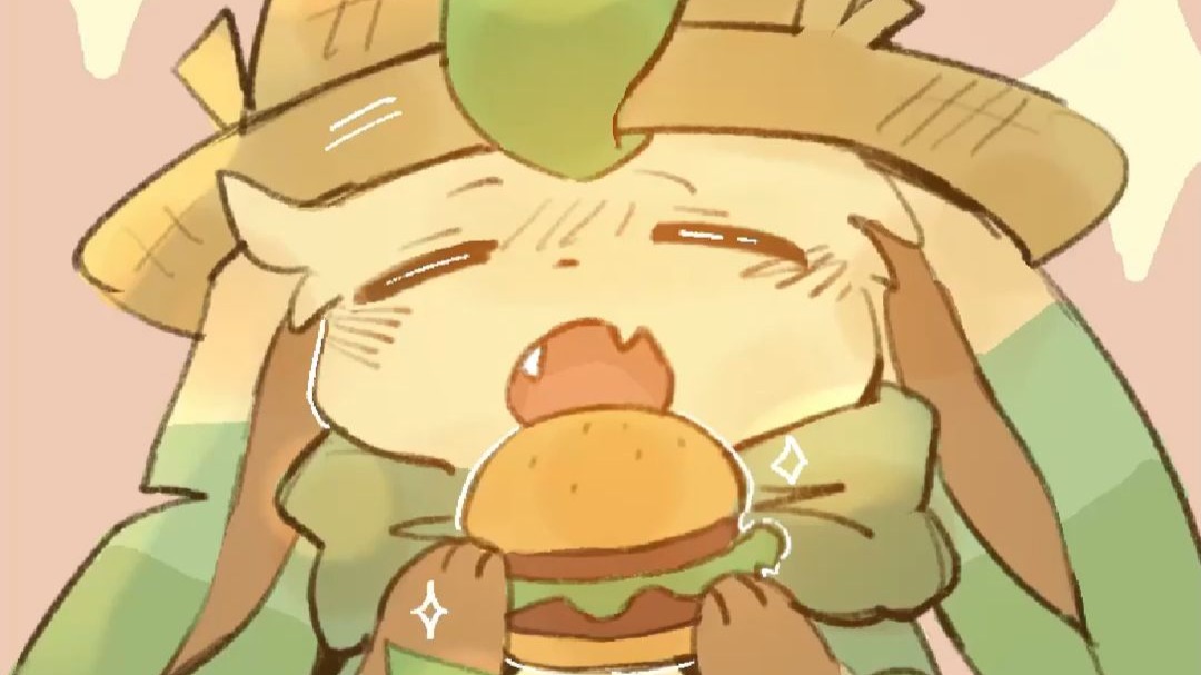 [绘画过程] 是谁这么馋~（？）