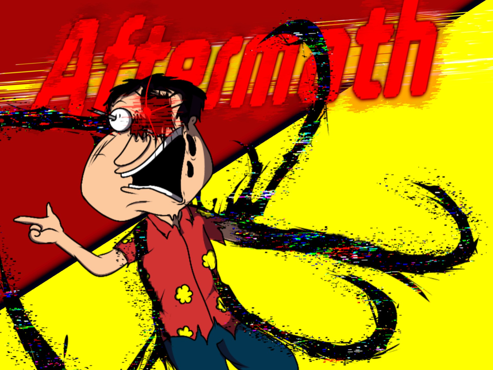 品尝这场后果... FNF PFG黑暗接管 后果Quagmire 描绘过程
